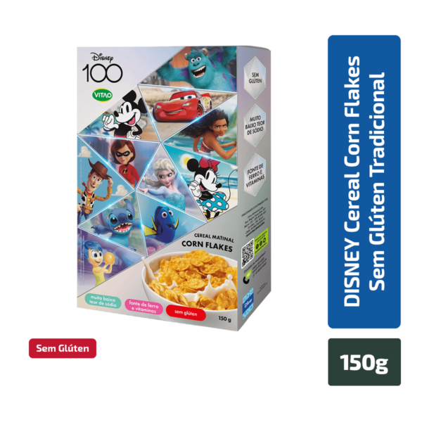 DISNEY CEREAL NATURAL SEM GLUTEN 150G