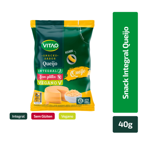 SNACK INTEGRAL QUEIJO 40G