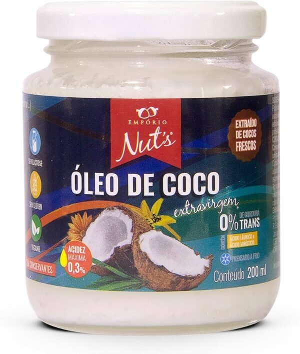 Oleo de Coco Extra Virgem - Emporio Nuts - 200ml