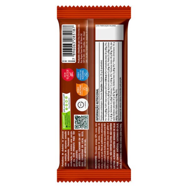 Chocolate Vitao Marcante Café Espresso Amargo Zero Açúcar 70g - Image 2