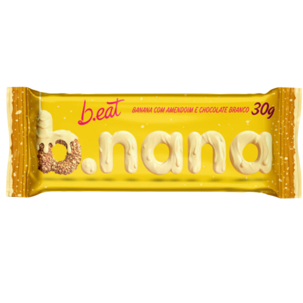 B.EAT BANANA E AMENDOIM CHO BR 30G