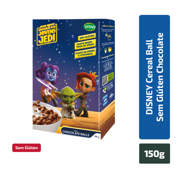 DISNEY CEREAL CHOCOLATE SEM GLUTEN 150G
